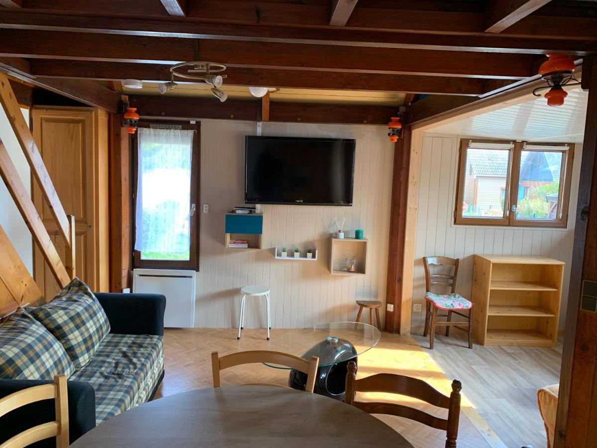 Chaleureux Chalet En Bord De Mer Мервиль-Франсвиль Экстерьер фото