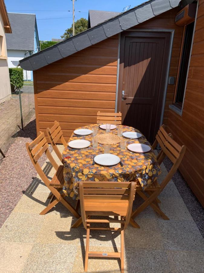 Chaleureux Chalet En Bord De Mer Мервиль-Франсвиль Экстерьер фото